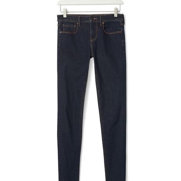 NWT banana republic dark blue skinny denim jeans size 26 - Picture 10 of 10